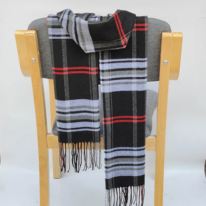 195*35cm Luxury Brand fashion classic lattice men soft shawl plaid scarves shawl UNISE wraps shawl neckerchief headband muffler