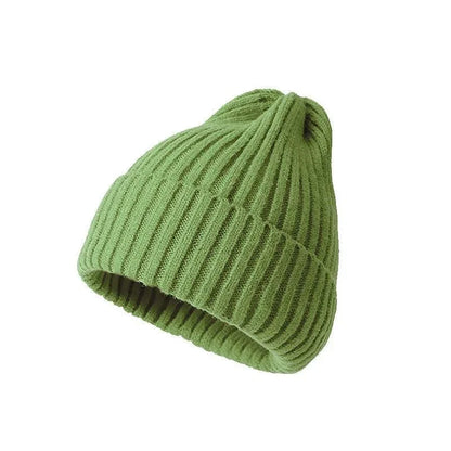 New Beanie Winter for Women Men Boys Girls Crochet  Hat Solid Color Unisex Autumn Knitted Beanies Caps Wild Accessories