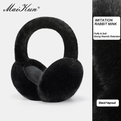 Maikun's New Thermal Earmuffs All-Match Autumn&Winter Cycling Thickened Ear Bags Imitation Rabbit Marten Ear Muffs