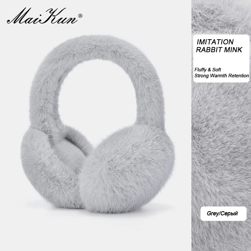 Maikun's New Thermal Earmuffs All-Match Autumn&Winter Cycling Thickened Ear Bags Imitation Rabbit Marten Ear Muffs