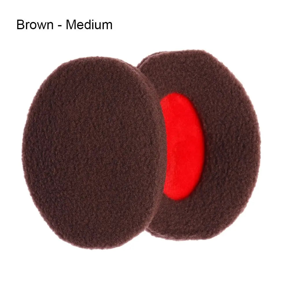 Men Women Kids Winter Fleece Ear Cover Bandless Ear Warmers Earmuffs Soft Thick Ear Warmers Windproof Ear Protection Earlaps