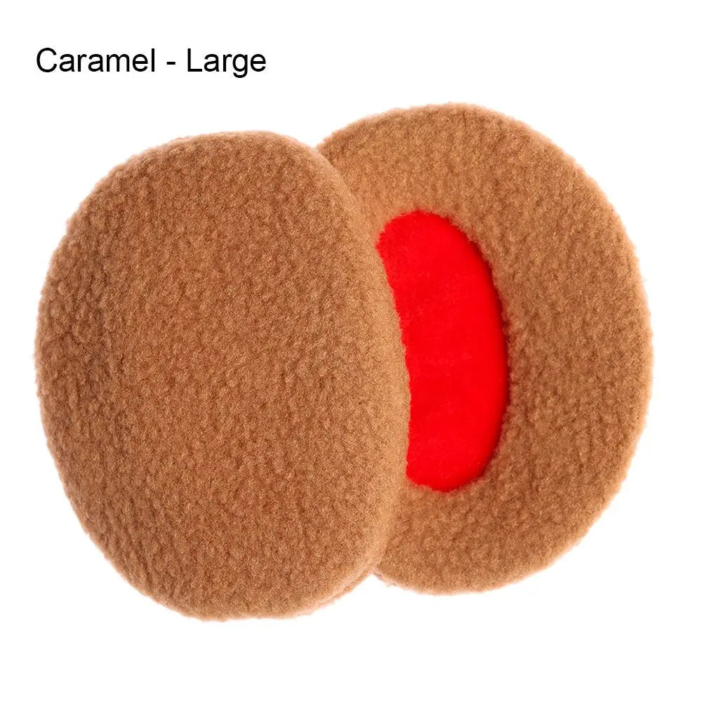 Men Women Kids Winter Fleece Ear Cover Bandless Ear Warmers Earmuffs Soft Thick Ear Warmers Windproof Ear Protection Earlaps