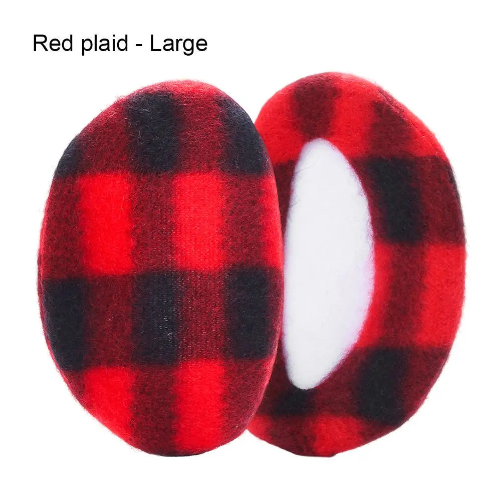 Men Women Kids Winter Fleece Ear Cover Bandless Ear Warmers Earmuffs Soft Thick Ear Warmers Windproof Ear Protection Earlaps