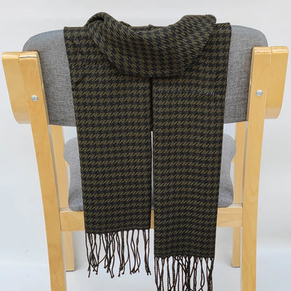 195*35cm Luxury Brand fashion classic lattice men soft shawl plaid scarves shawl UNISE wraps shawl neckerchief headband muffler