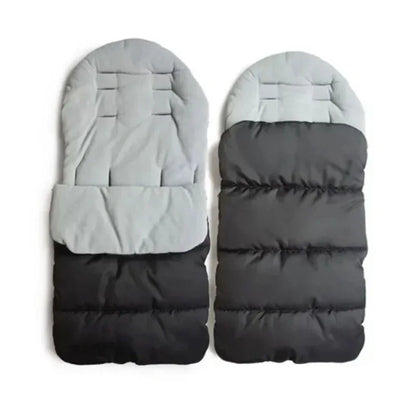 Thickened Warm Foot Cover for Baby Strollers Universal Child Car Cushion with Cotton for Autumn and Winter