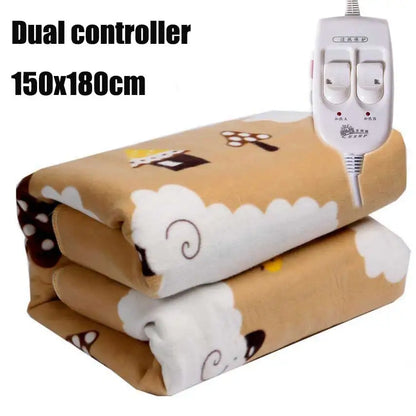 Electric Blanket 110-220V Heater Manta Electrica Smart Control Heated Blanket Winter Electric Heating Blanket Carpet Heated Mat