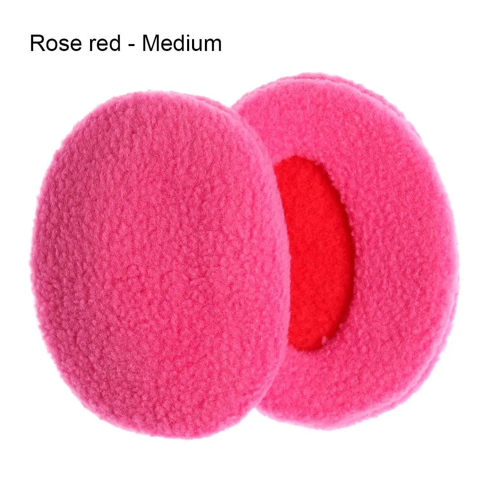 Men Women Kids Winter Fleece Ear Cover Bandless Ear Warmers Earmuffs Soft Thick Ear Warmers Windproof Ear Protection Earlaps