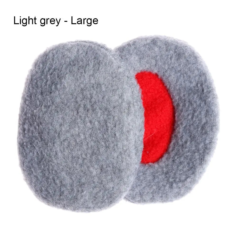 Men Women Kids Winter Fleece Ear Cover Bandless Ear Warmers Earmuffs Soft Thick Ear Warmers Windproof Ear Protection Earlaps