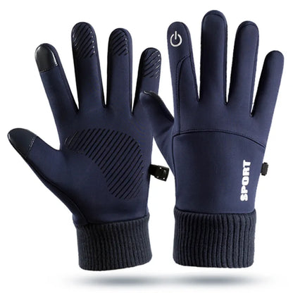 Winter Waterproof Men's Gloves Windproof Sports Fishing Touchscreen Driving Motorcycle Ski Non-slip Warm Cycling Women Gloves