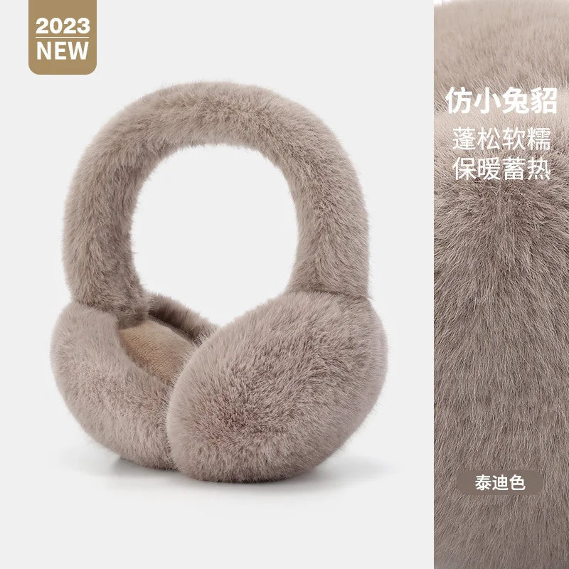 Maikun's New Thermal Earmuffs All-Match Autumn&Winter Cycling Thickened Ear Bags Imitation Rabbit Marten Ear Muffs