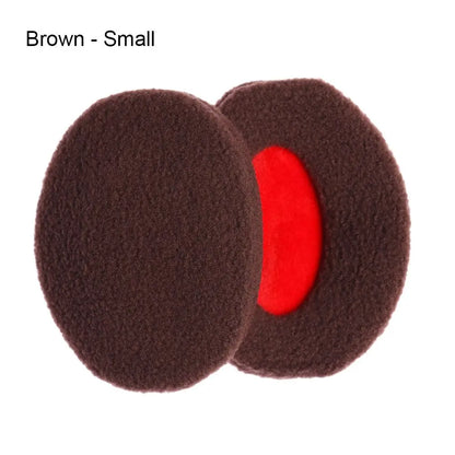 Men Women Kids Winter Fleece Ear Cover Bandless Ear Warmers Earmuffs Soft Thick Ear Warmers Windproof Ear Protection Earlaps