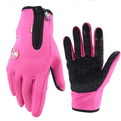 Touchscreen Warm Gloves Outdoor Cycling Driving Motorcycle Waterproof Cold Gloves Windproof Non-Slip Womens Men Winter Ski Glove