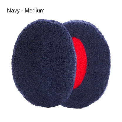 Men Women Kids Winter Fleece Ear Cover Bandless Ear Warmers Earmuffs Soft Thick Ear Warmers Windproof Ear Protection Earlaps