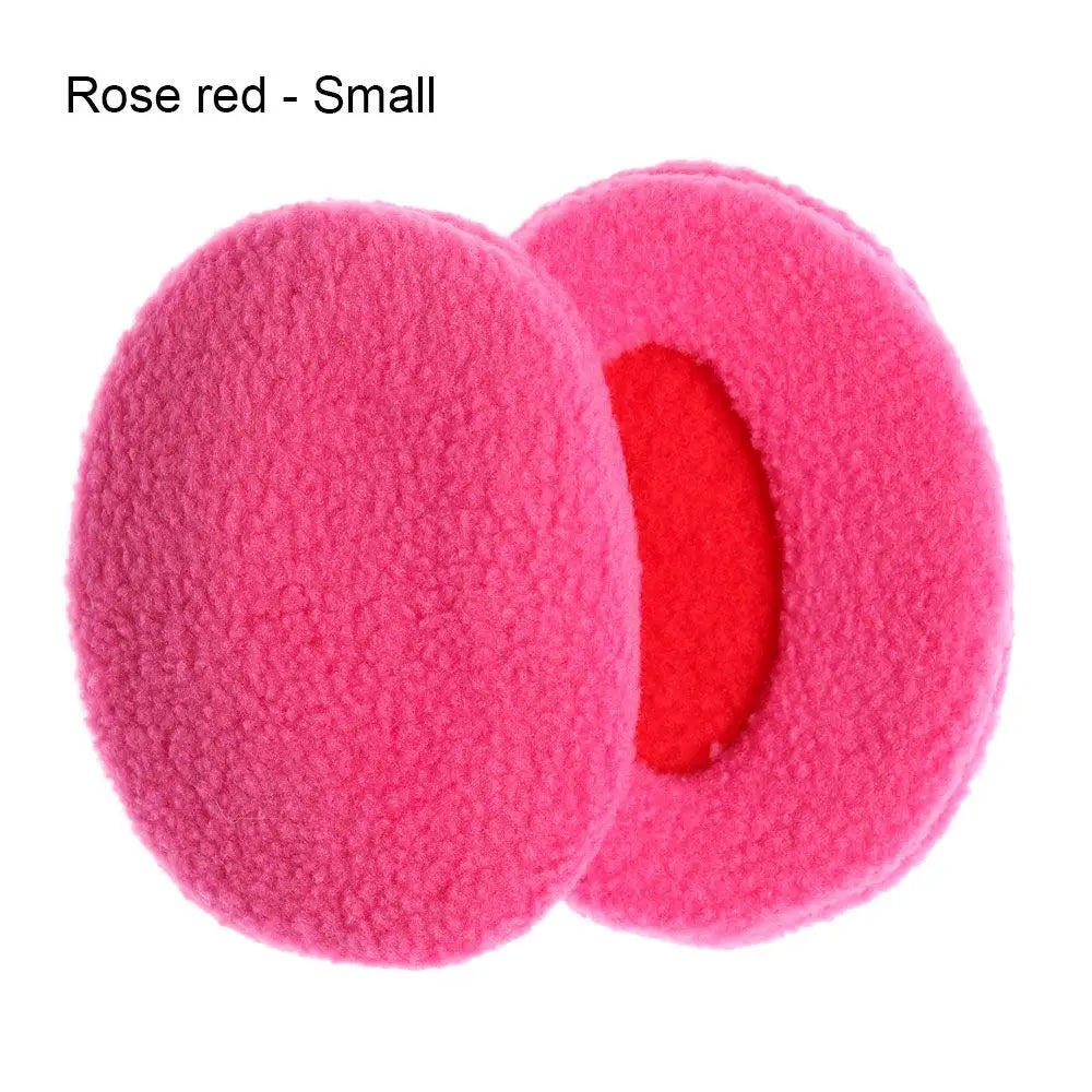 Men Women Kids Winter Fleece Ear Cover Bandless Ear Warmers Earmuffs Soft Thick Ear Warmers Windproof Ear Protection Earlaps